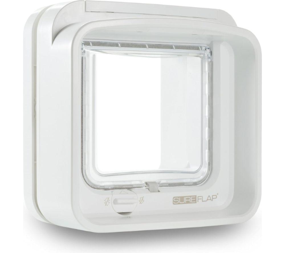 SUREFLAP Dual Scan Microchip Cat Flap - White image number 3 of 9