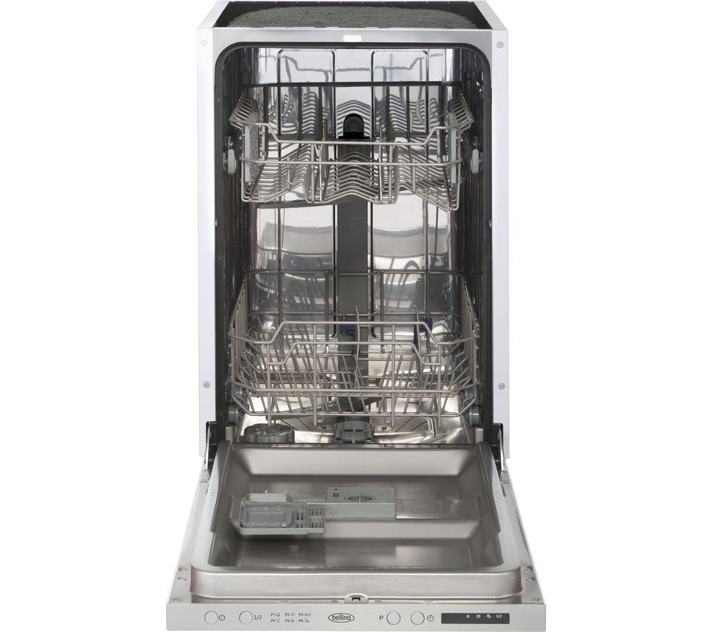 BELLING BEL IDW45 Slimline Fully-Integrated Dishwasher, White