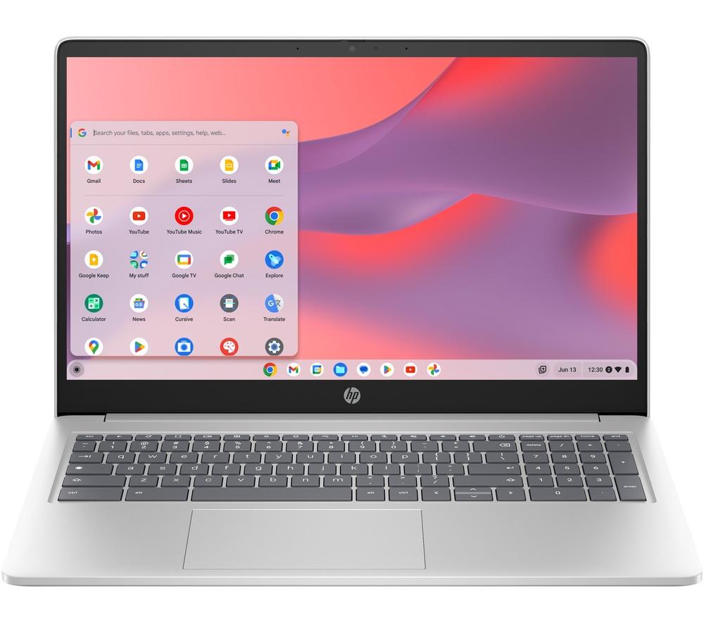 HP 15a-nb0503sa 15.6" Chromebook - Intel&reg; N100, 128 GB UFS, Silver image number 17 of 19