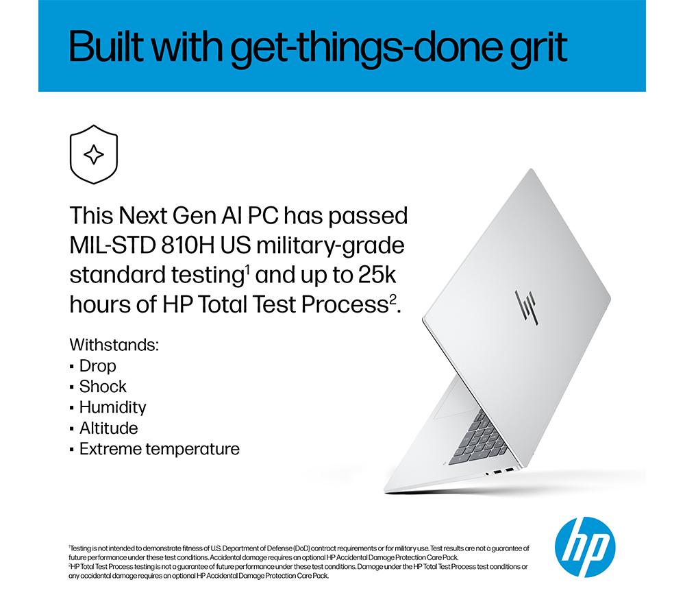 HP OmniBook 7 AI 17" Laptop - Intel&reg; Core&trade; Ultra 5, 512 GB SSD, Silver image number 7 of 28