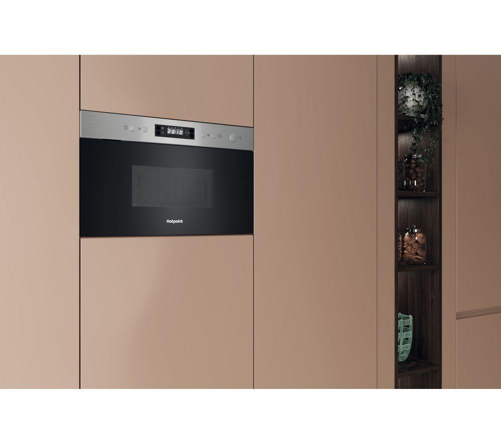 HOTPOINT Class 3 HPM K12C XUK Built-in Compact Microwave with Grill - Stainless Steel image number 6 of 6