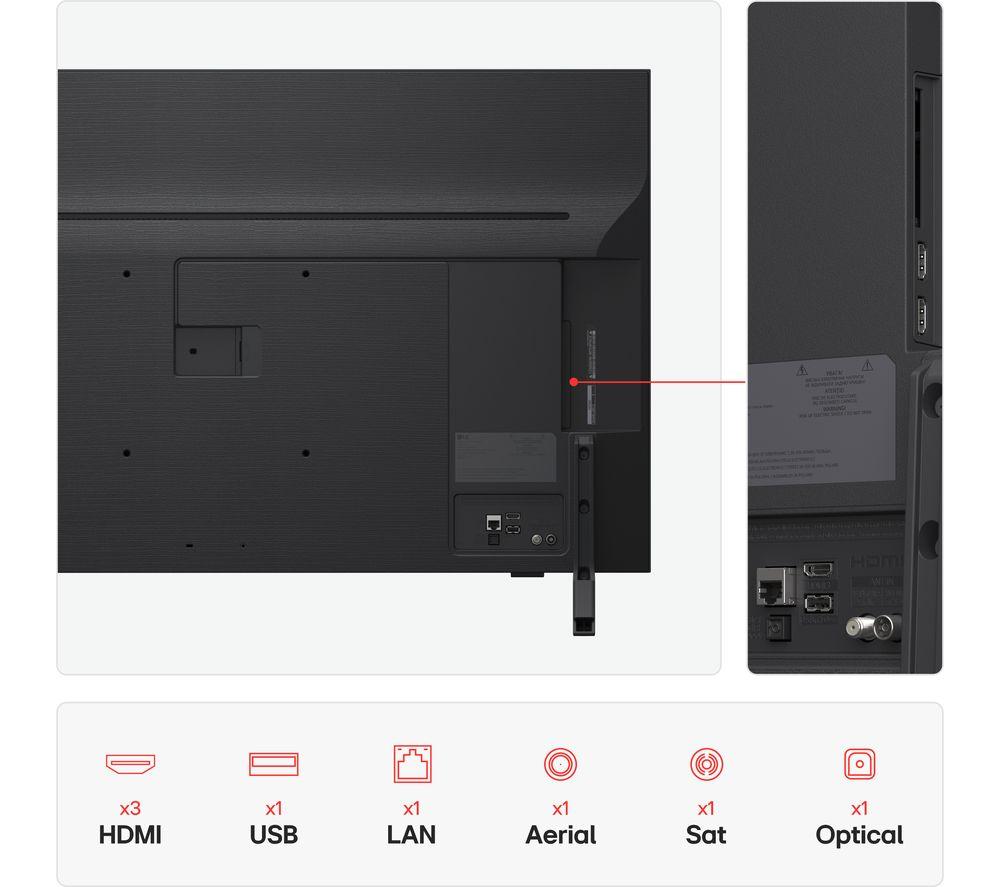 LG QNED82 43" QNED AI 4K HDR Smart TV 2025 - 43QNED82A6B image number 11 of 11