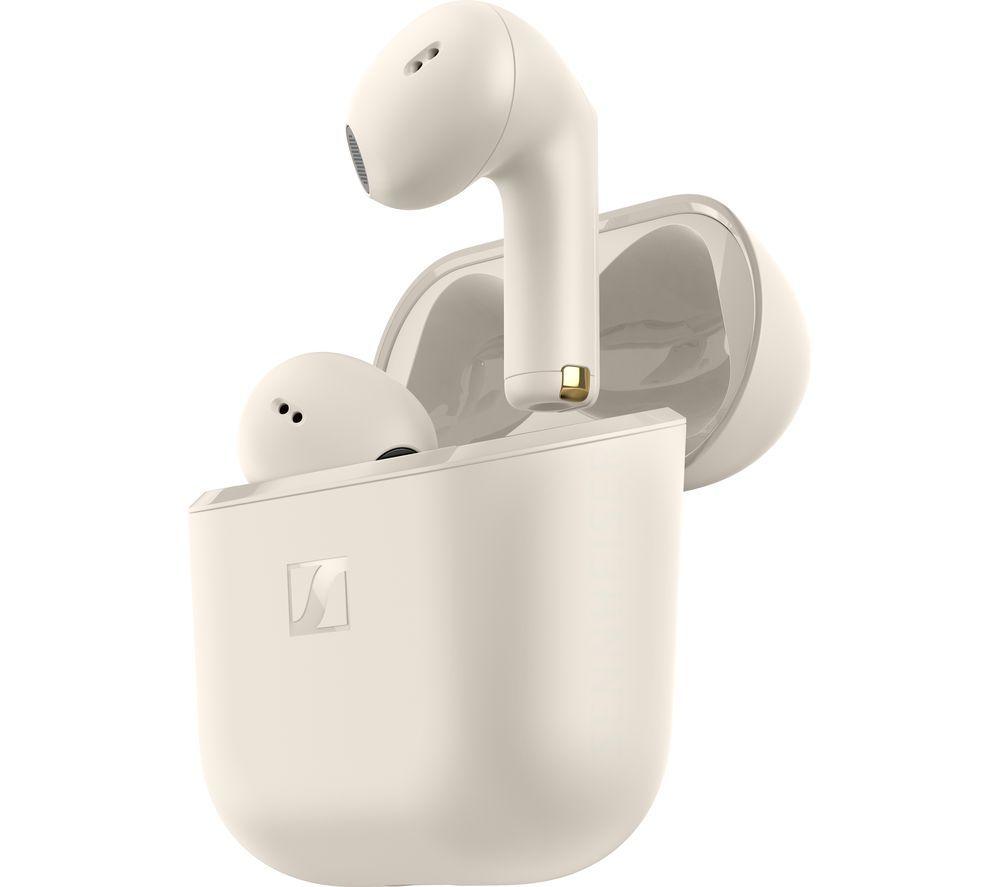 SENNHEISER Accentum Open Wireless Bluetooth Earbuds - Cream image number 2 of 5