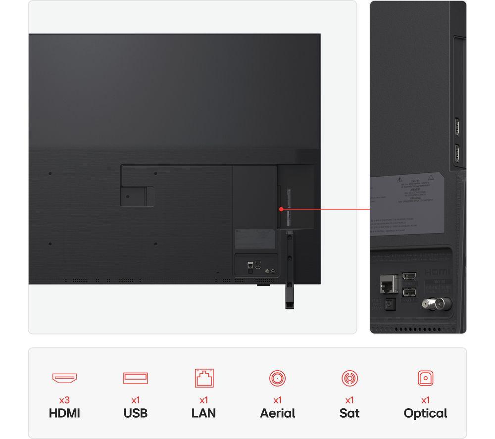 LG QNED82 55" QNED AI 4K HDR Smart TV 2025 - 55QNED82A6B image number 12 of 12