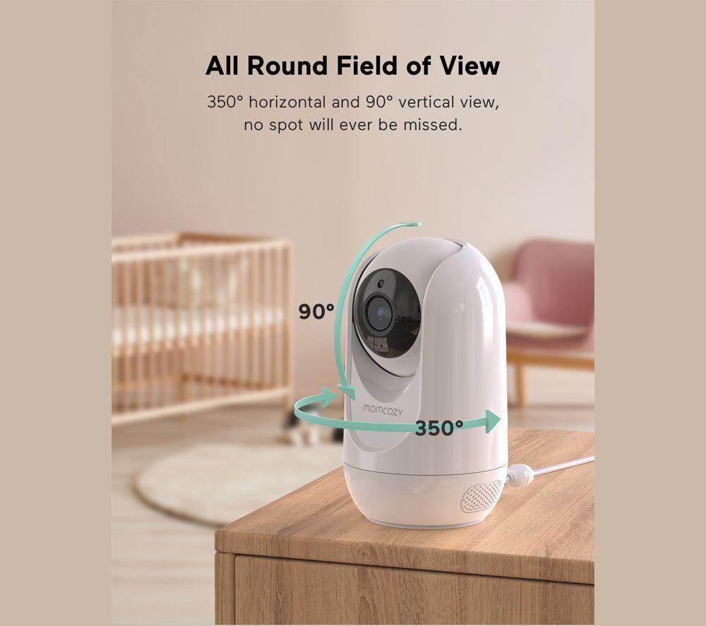 MOMCOZY BM03-WH11NB-A Baby Monitoring Camera - White image number 3 of 7