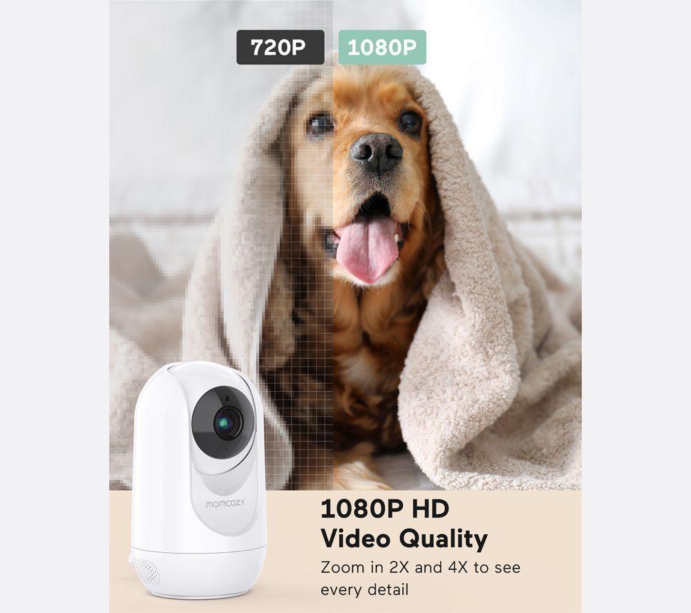 MOMCOZY BM03-WH11NB-A Baby Monitoring Camera - White image number 4 of 7