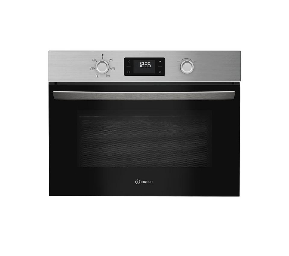 INDESIT IP 252R XUK Built-in Microwave with Grill - Stainless Steel