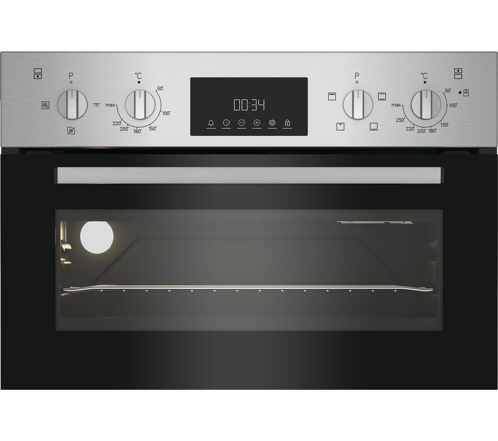 INDESIT DII 10D IX Electric Built-in Double Oven - Stainless Steel image number 4 of 4