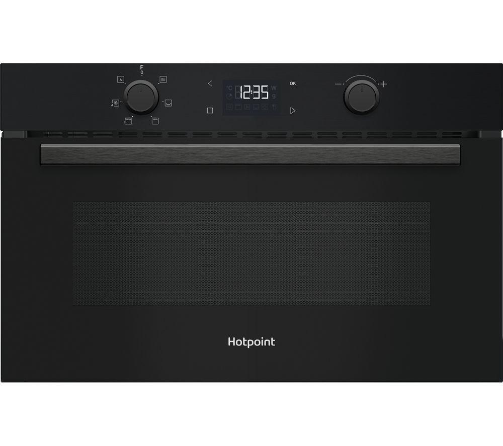 HOTPOINT Class 2 HPD 254CR BUK Electric Oven with Microwave - Black, Black