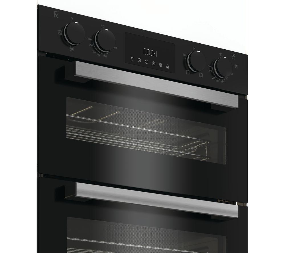 HOTPOINT DUH 10D B Electric Built-under Double Oven - Black image number 3 of 6