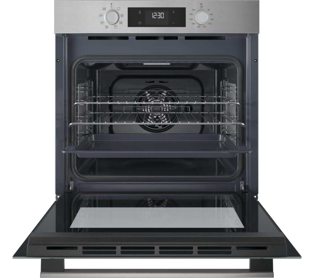HOTPOINT Class 2 Multiflow HO 255C X UK Plug-in Electric Oven - Stainless Steel image number 2 of 11