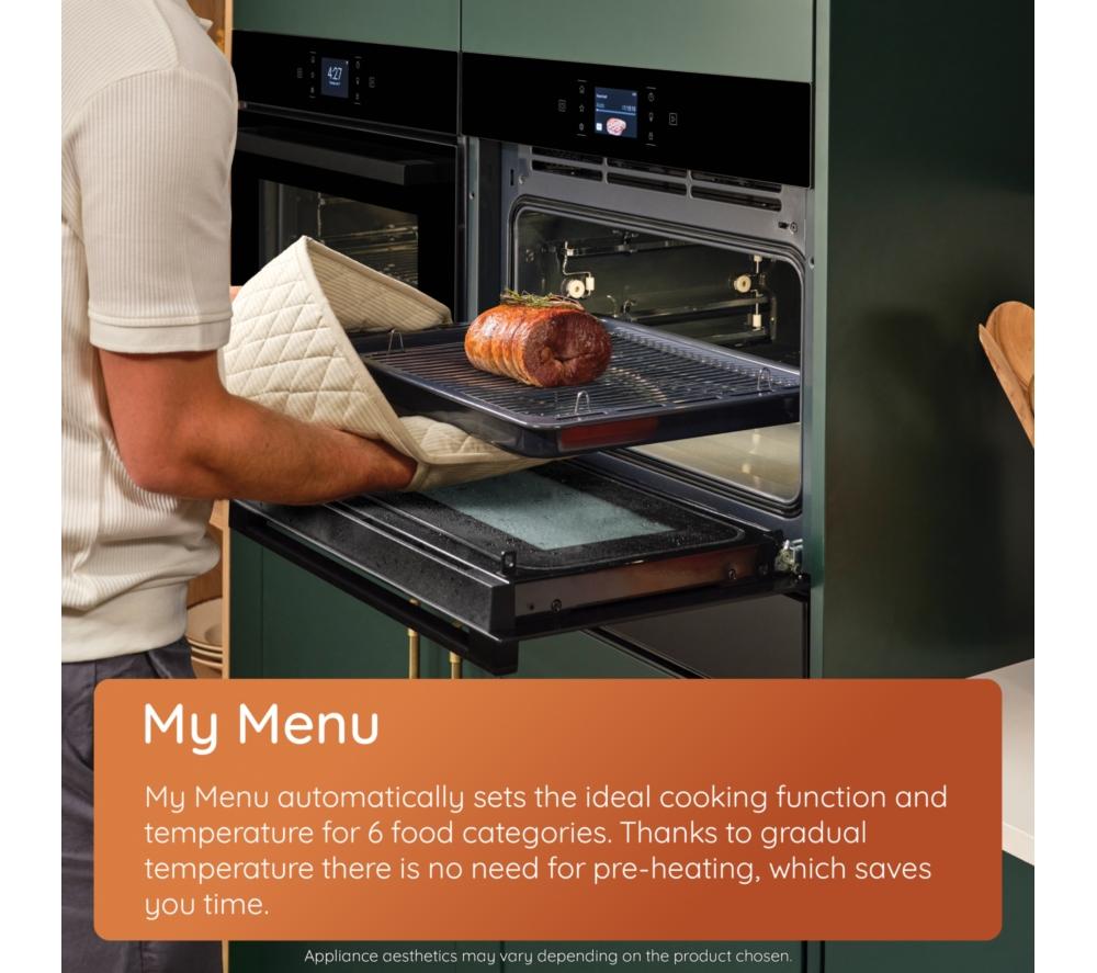 HOTPOINT Class 6 HCW6O7HTSBUK Compact Oven with Microwave - Black image number 4 of 13