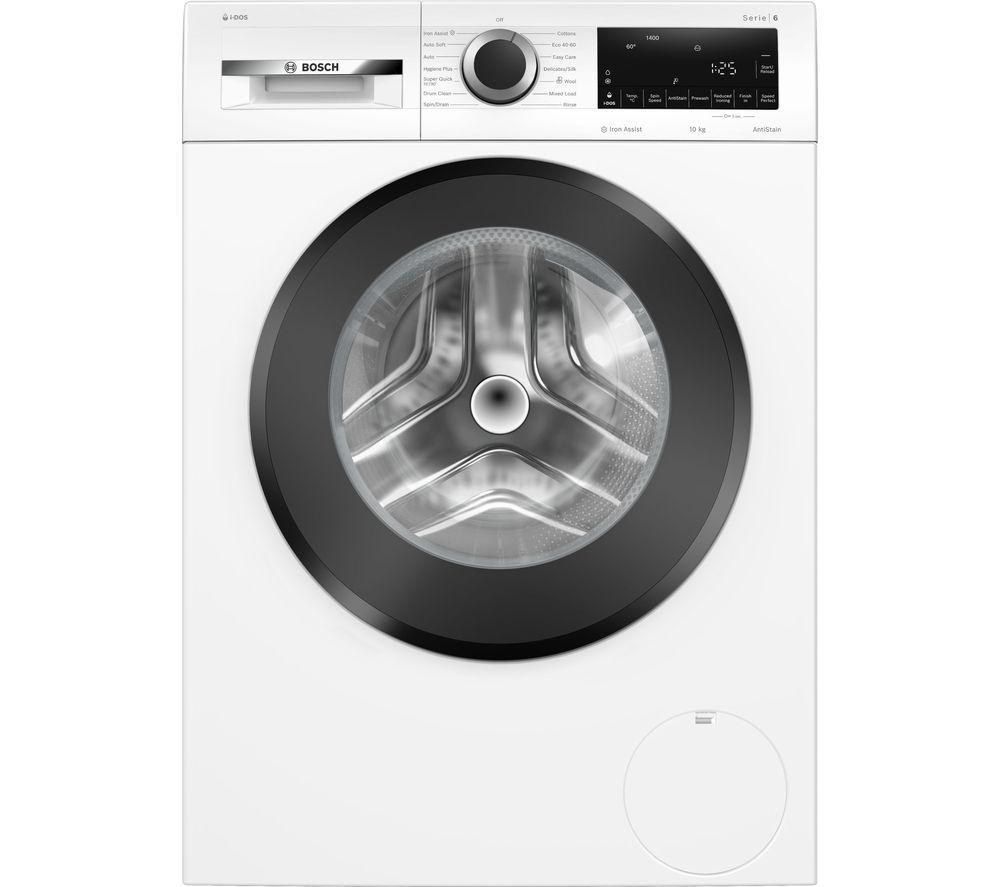 BOSCH Series 6 WGG254F1GB AntiStain 10 kg 1400 Spin Washing Machine – White, White