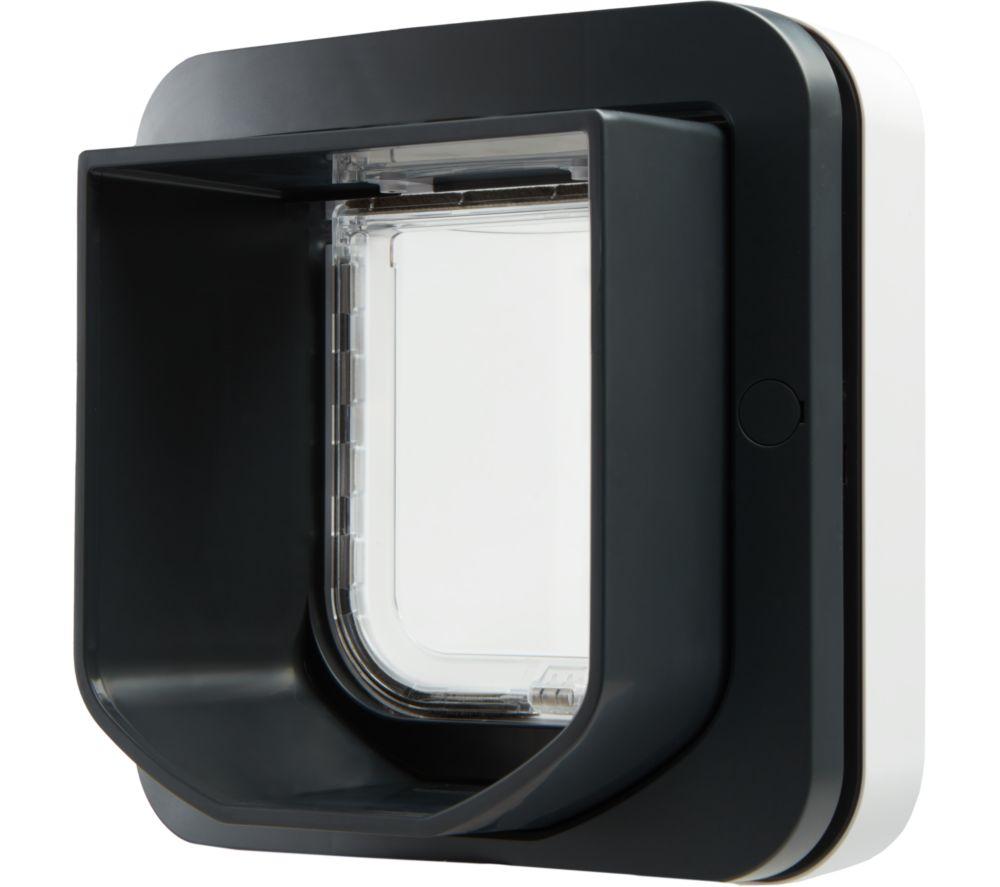 SUREFLAP Microchip Cat Flap - Anthracite Gray & White image number 6 of 7