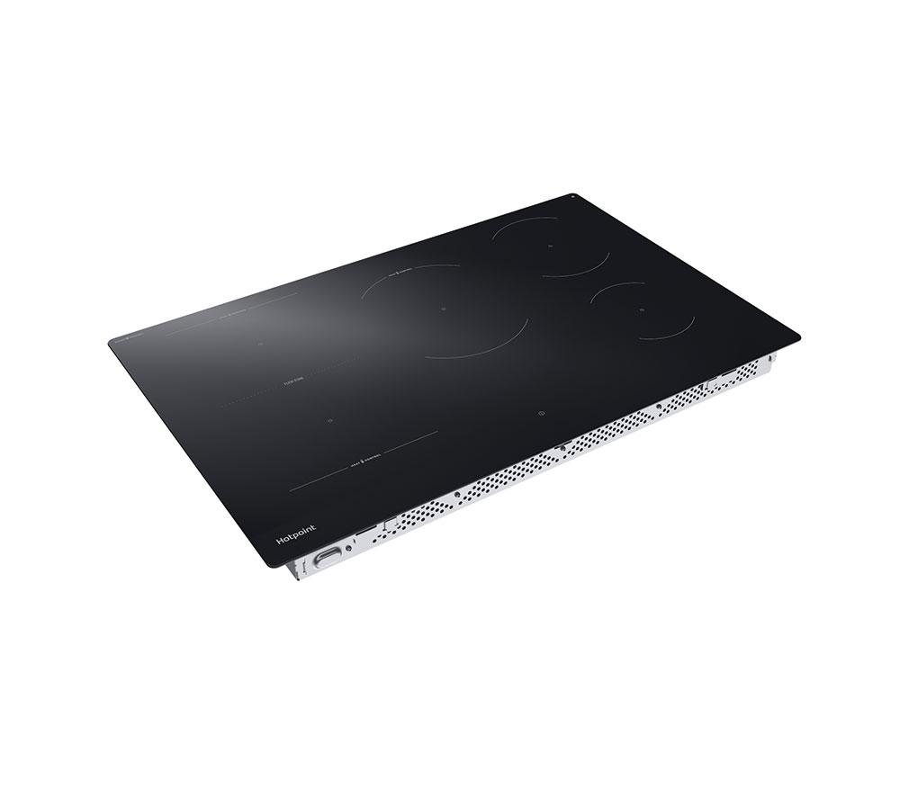 HOTPOINT HeatControl HTX8017DCF2 80 cm Electric Induction Hob - Black image number 2 of 13