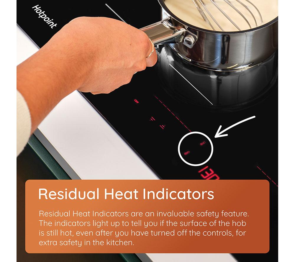 HOTPOINT HeatControl HTX8017DCF2 80 cm Electric Induction Hob - Black image number 10 of 13
