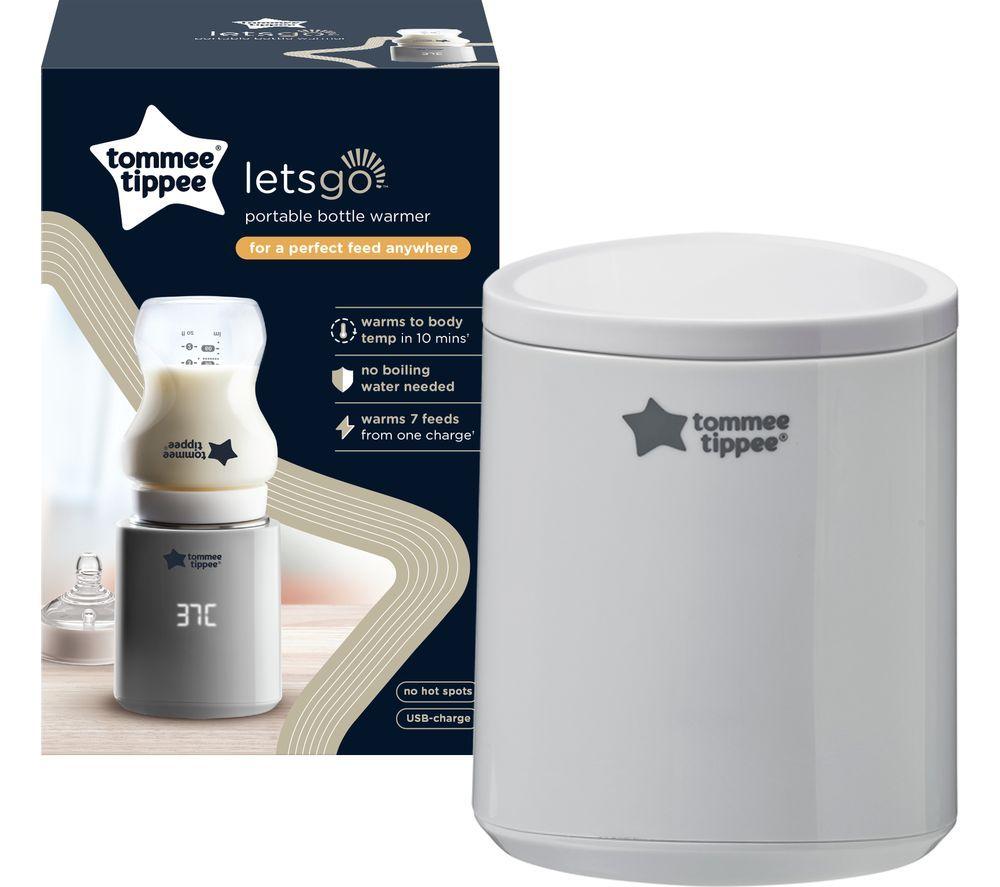 TOMMEE TIPPEE LetsGo Portable Baby Bottle Warmer - Grey image number 2 of 4