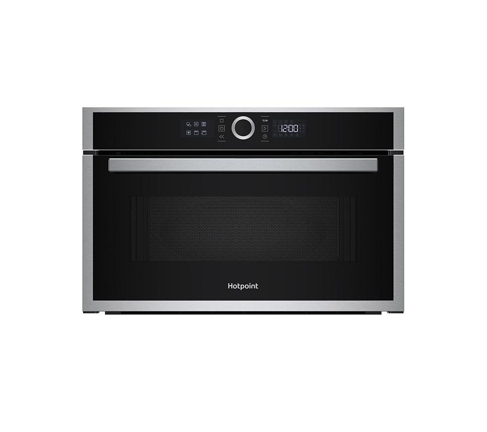 HOTPOINT Class 4 HMD44MXUK Built-in Compact Microwave with Grill - Stainless Steel