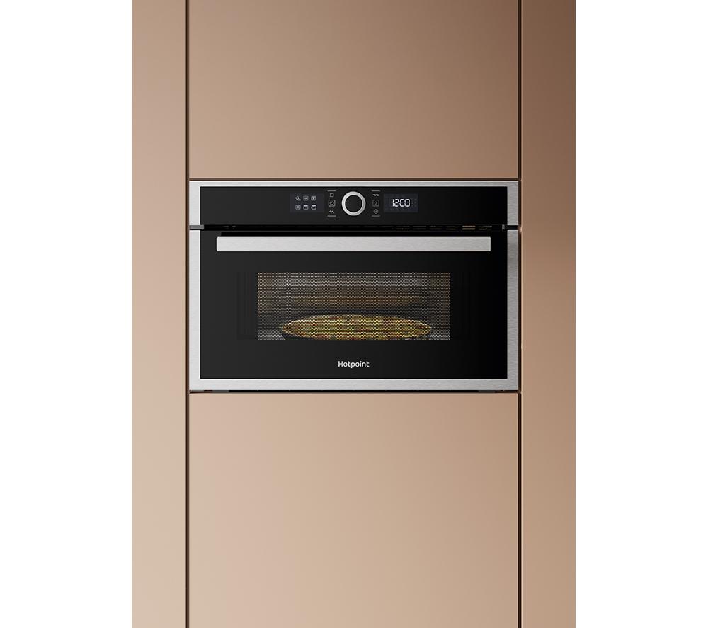 HOTPOINT Class 4 HMD44MXUK Built-in Compact Microwave with Grill - Stainless Steel image number 7 of 8