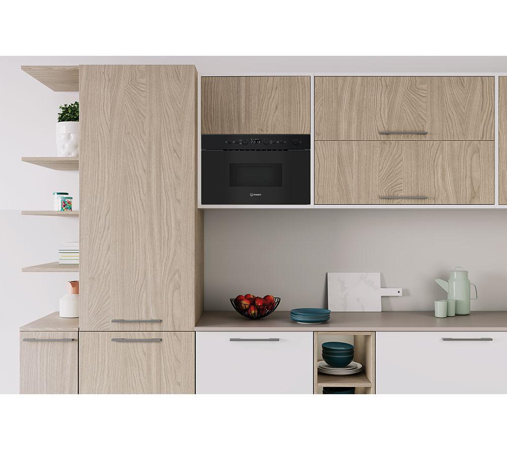INDESIT IM K12 BUK Built-in Microwave with Grill - Black image number 5 of 7