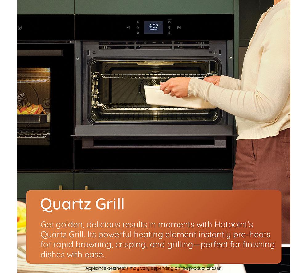 HOTPOINT Class 4 HMD44MBUK Built-in Microwave with Grill - Black image number 5 of 8