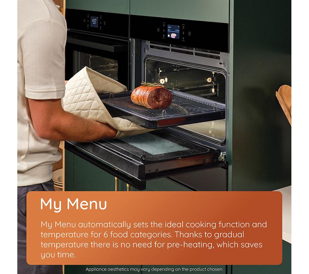 HOTPOINT Class 6 HCW6O7HTSXUK Compact Oven With Microwave - Stainless Steel image number 4 of 13