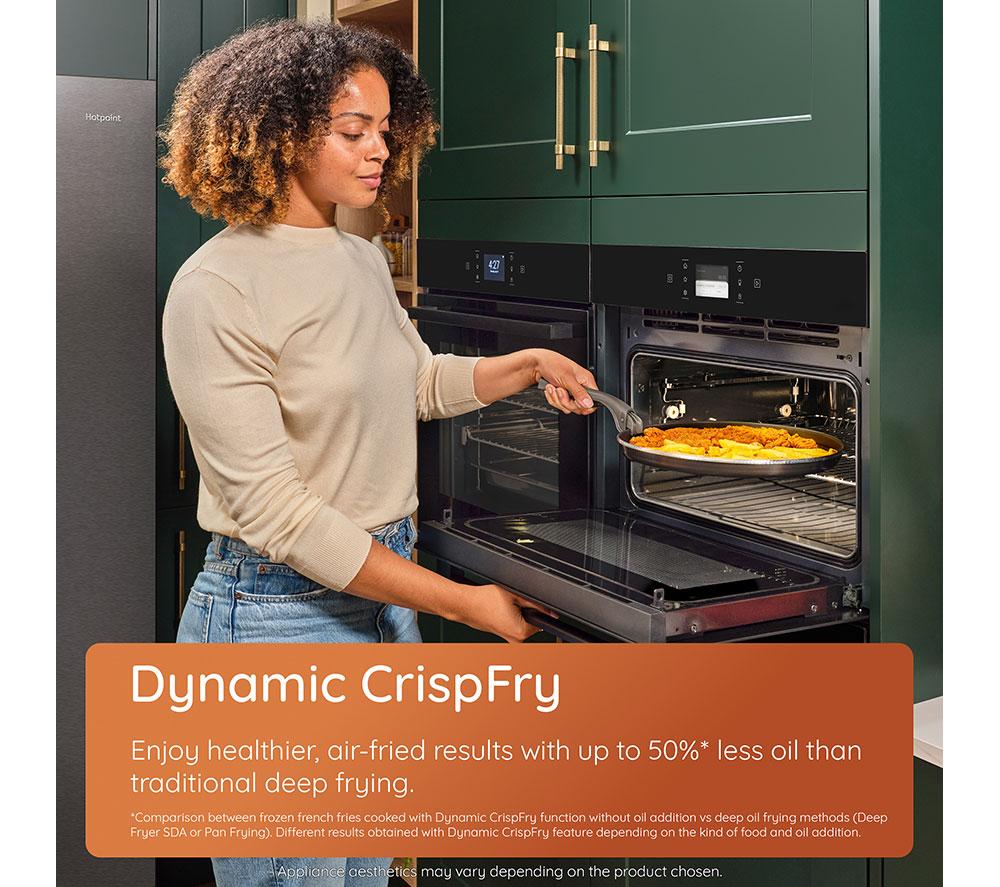HOTPOINT Class 6 HCW6O7HTSXUK Compact Oven With Microwave - Stainless Steel image number 8 of 13