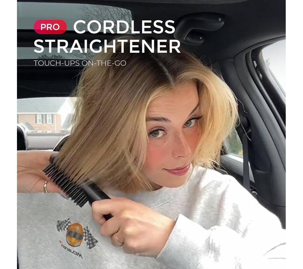 TYMO Porta Pro HC122P Hair Straightening Brush - Black image number 7 of 8