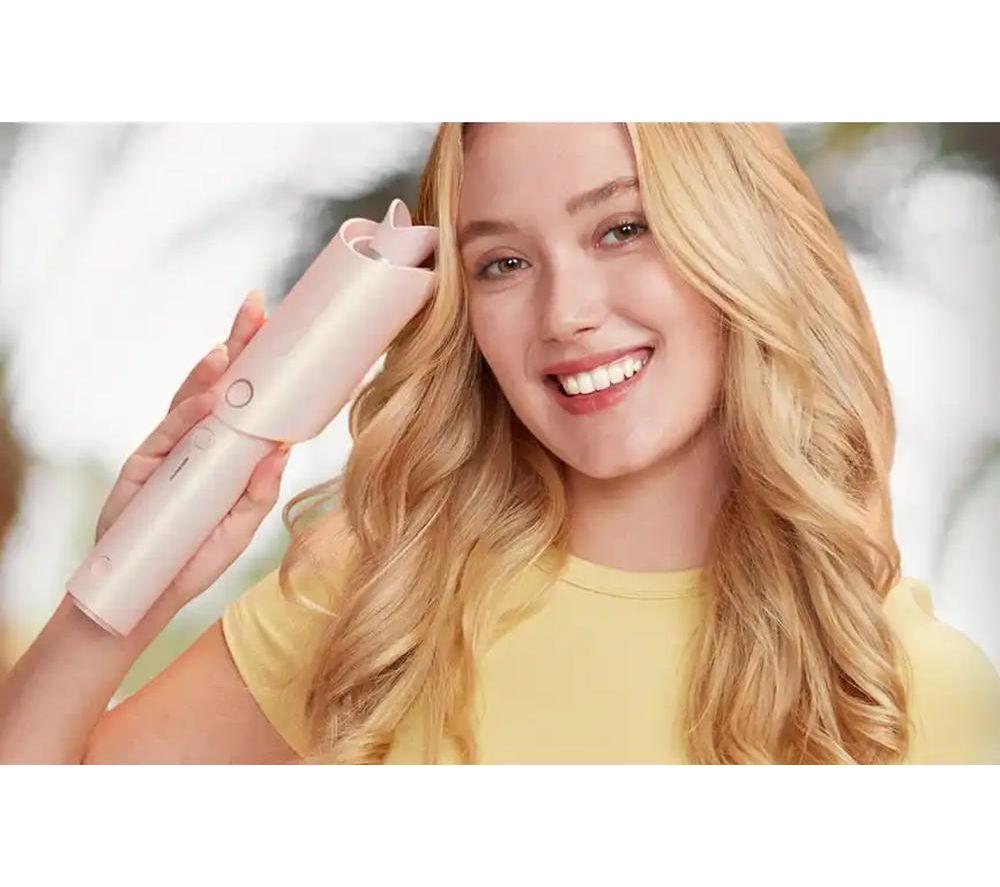 TYMO CURLGO HC520P Automatic Hair Curler - Pink image number 5 of 15
