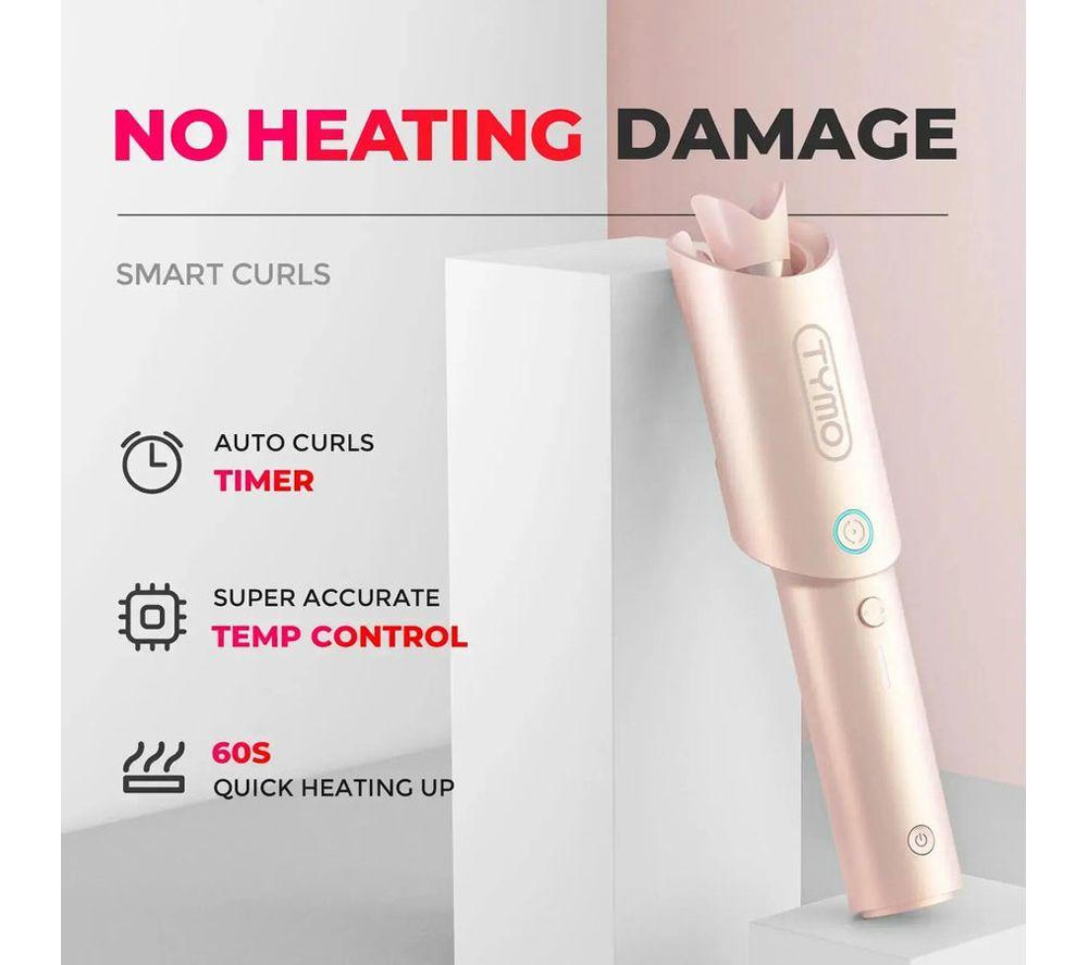 TYMO CURLGO HC520P Automatic Hair Curler - Pink image number 7 of 15