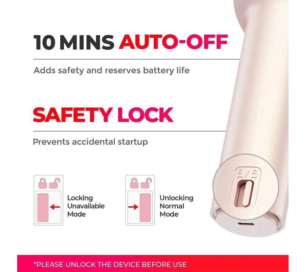 TYMO CURLGO HC520P Automatic Hair Curler - Pink image number 11 of 15