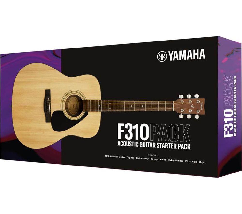 YAMAHA F310IIP Acoustic Guitar Starter Pack - Natural image number 3 of 3