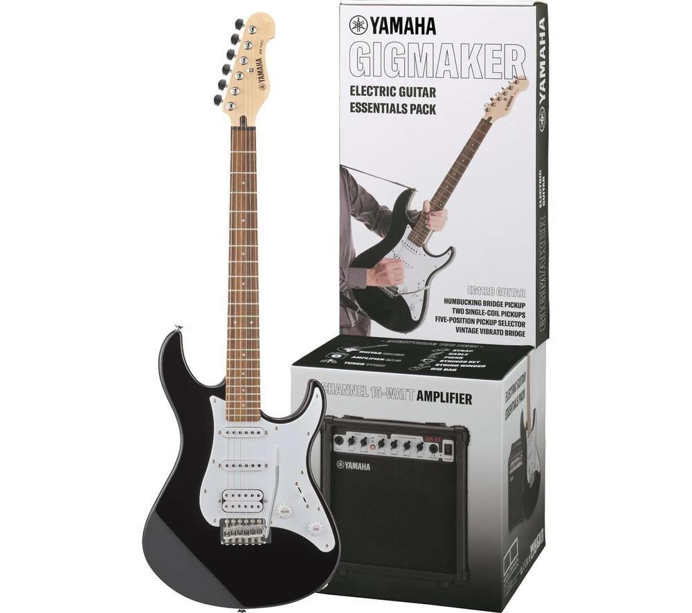 YAMAHA Pacifica Gigmaker EG112 Electric Guitar Pack - Black image number 2 of 3