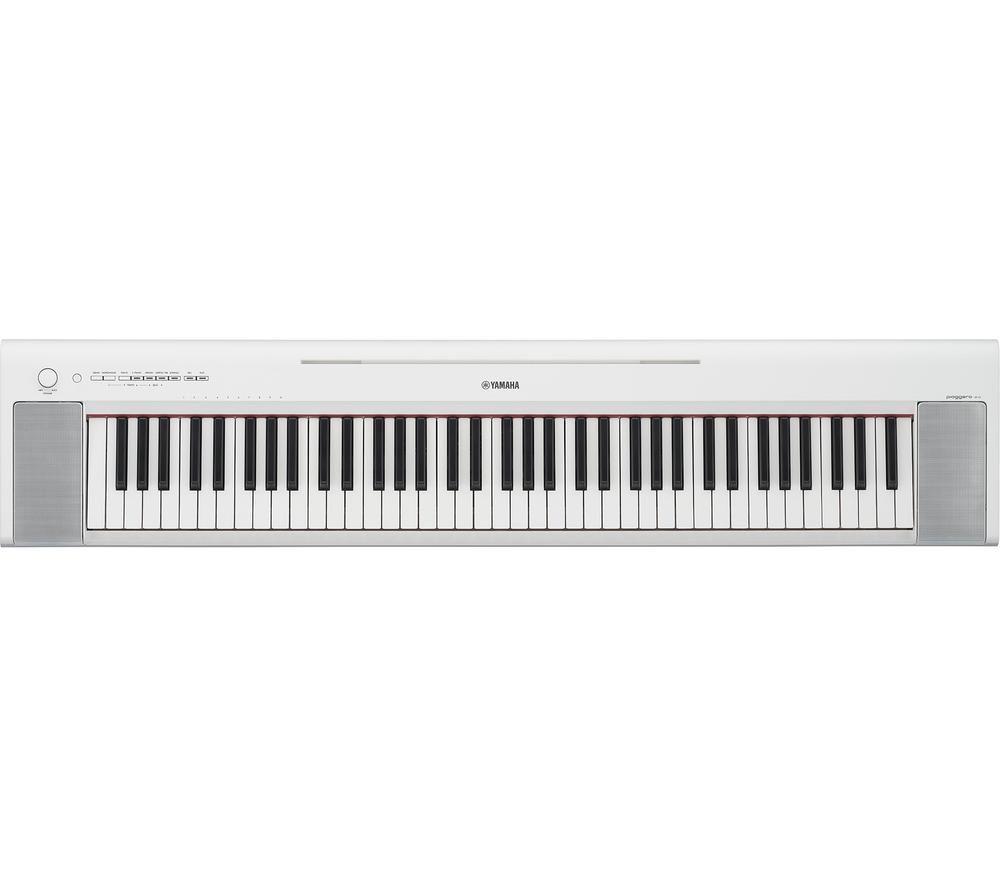 YAMAHA Piaggero NP-35 Portable Keyboard - White image number 3 of 3