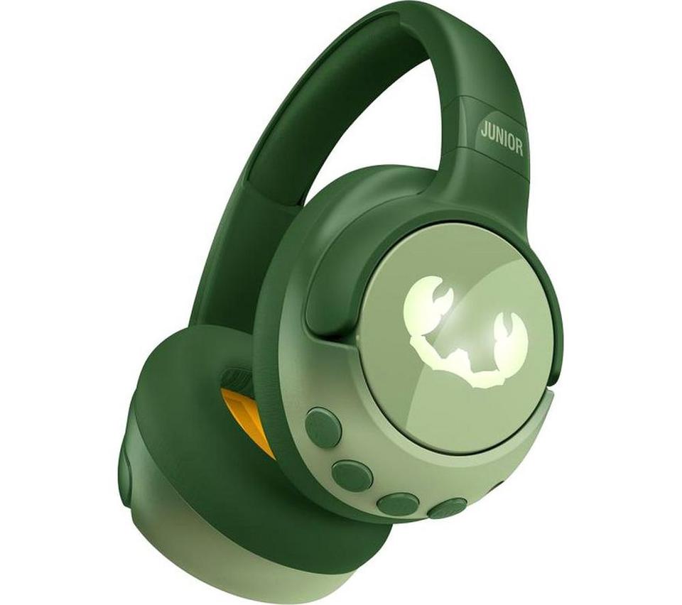 FRESH N REBEL Clam Junior Wireless Bluetooth Noise-Cancelling Kids Headphones - Lucky Lizard