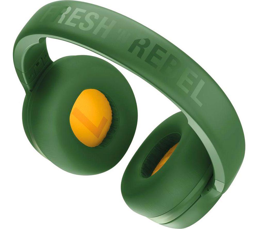 FRESH N REBEL Clam Junior Wireless Bluetooth Noise-Cancelling Kids Headphones - Lucky Lizard image number 2 of 12