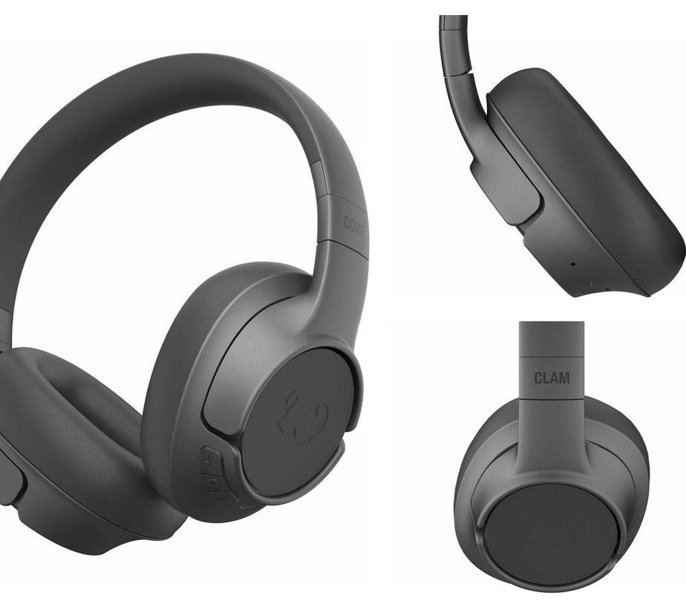 FRESH N REBEL Clam Core Wireless Bluetooth Headphones - Storm Grey image number 2 of 4