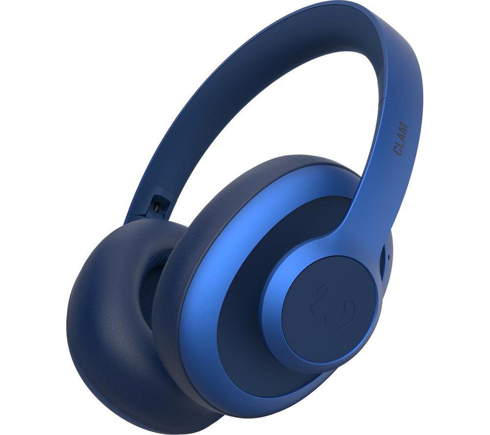 FRESH N REBEL Clam Blaze Wireless Bluetooth Headphones - True Blue image number 2 of 5