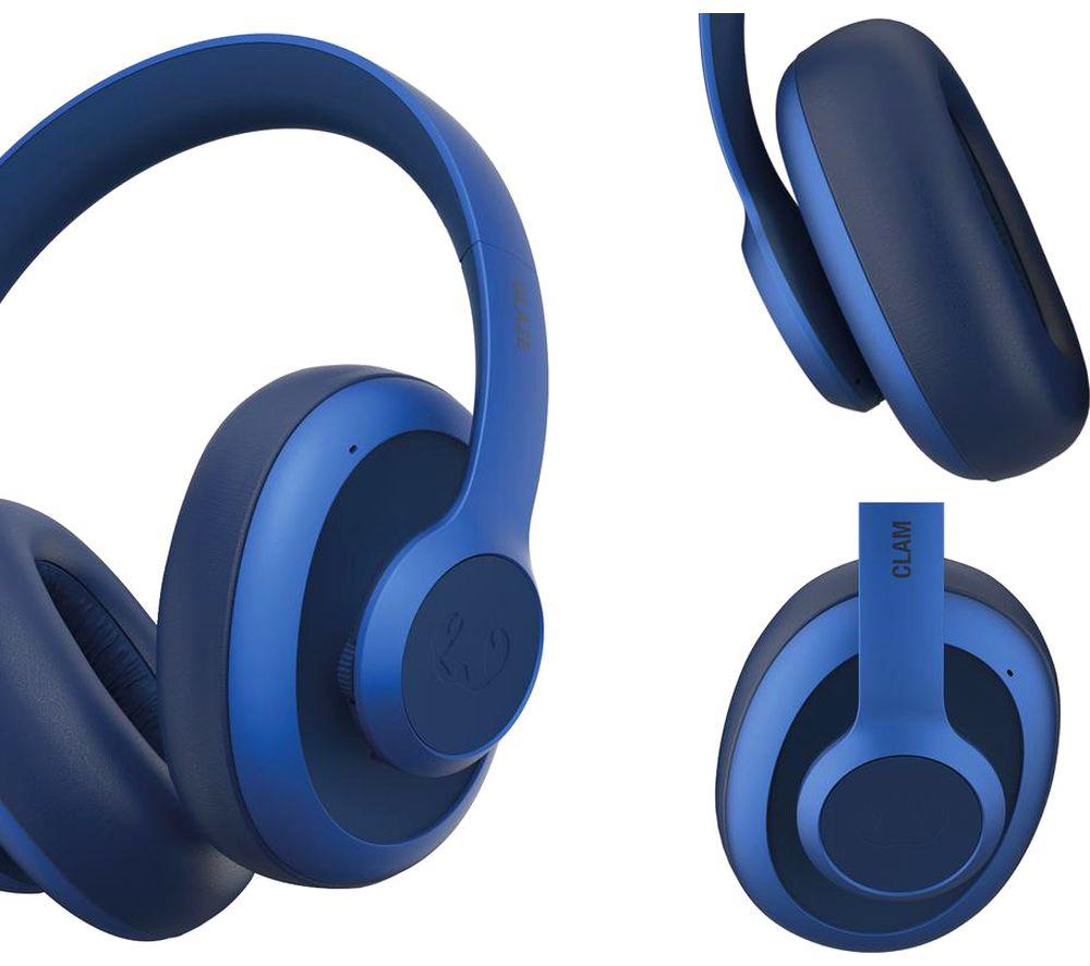 FRESH N REBEL Clam Blaze Wireless Bluetooth Headphones - True Blue image number 3 of 5