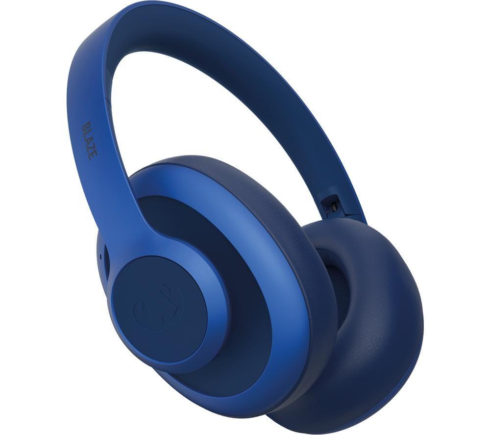 FRESH N REBEL Clam Blaze Wireless Bluetooth Headphones - True Blue image number 4 of 5