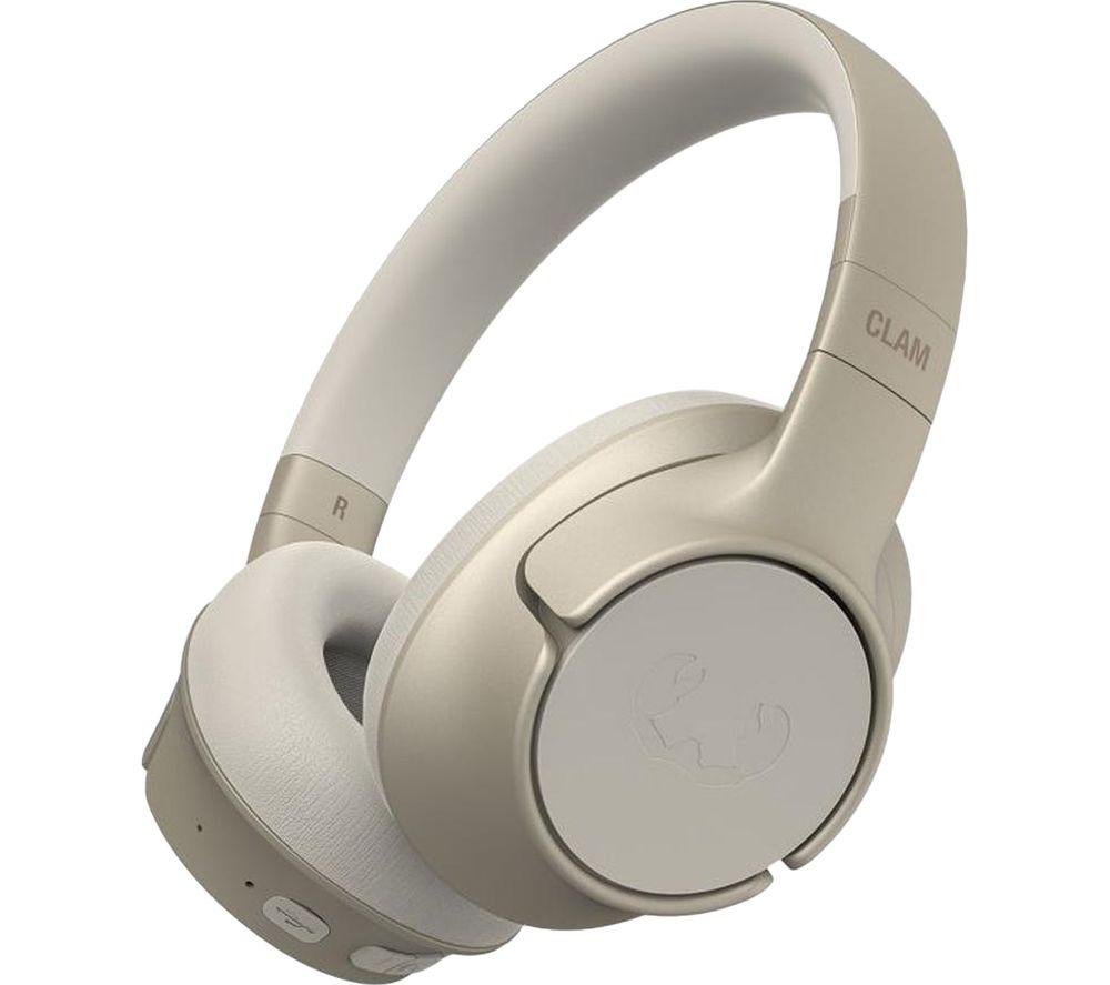 FRESH N REBEL Clam Fuse Wireless Bluetooth Noise-Cancelling Headphones - Silky Sand image number 3 of 3