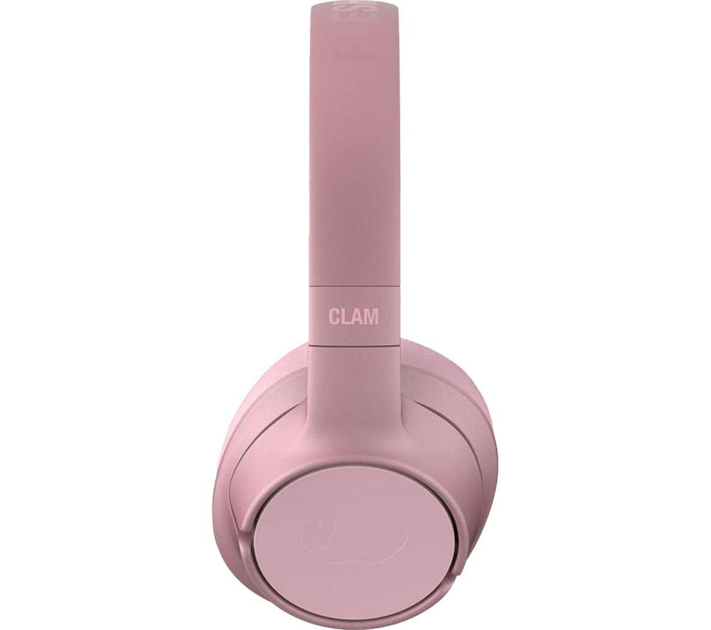 FRESH N REBEL Clam Fuse Wireless Bluetooth Noise-Cancelling Headphones - Pastel Pink image number 2 of 3