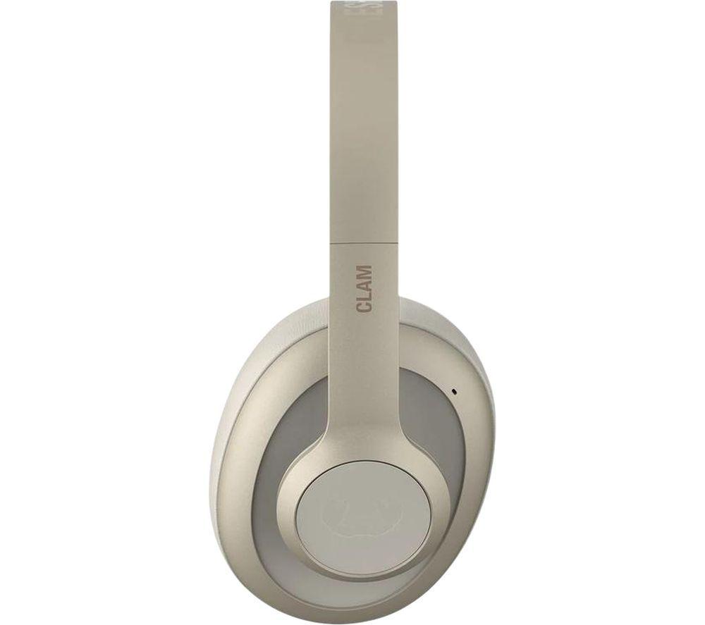 FRESH N REBEL Clam Ace Wireless Bluetooth Noise-Cancelling Headphones - Silky Sand image number 4 of 7