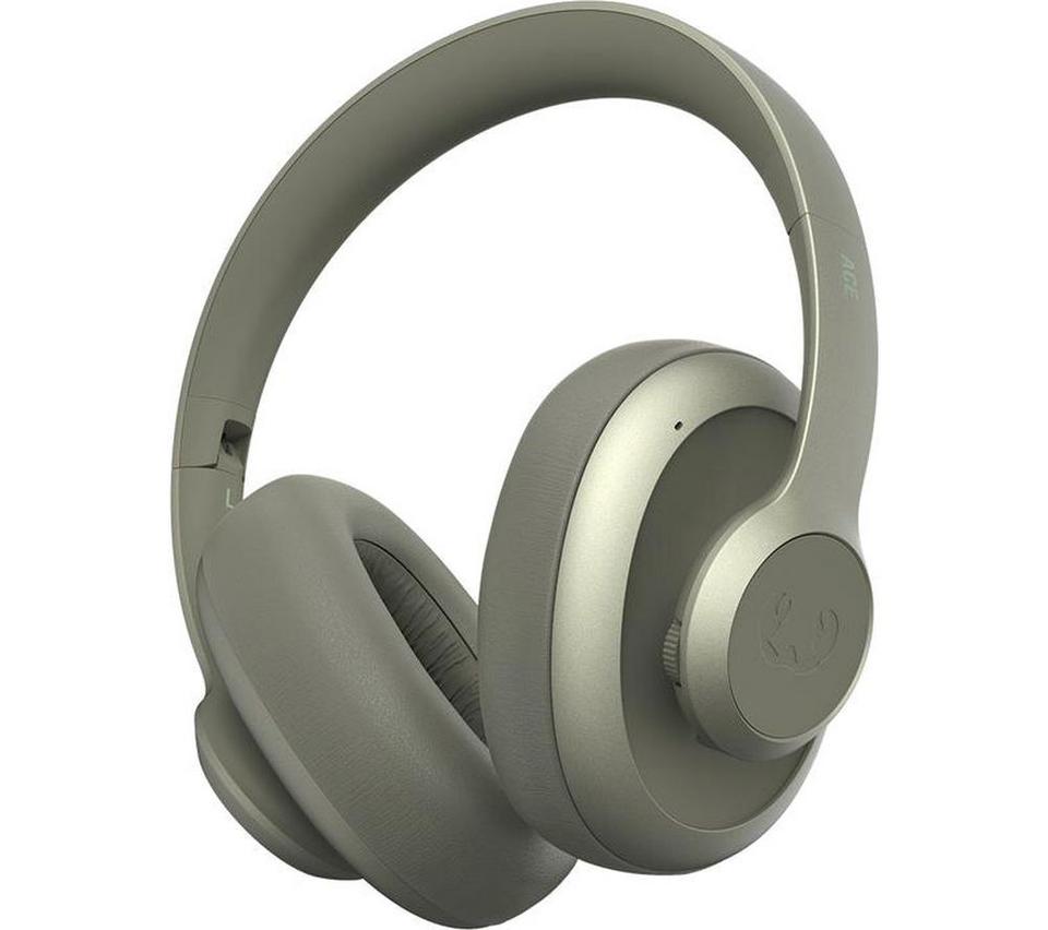 FRESH N REBEL Clam Ace Wireless Bluetooth Noise-Cancelling Headphones - Dried Green