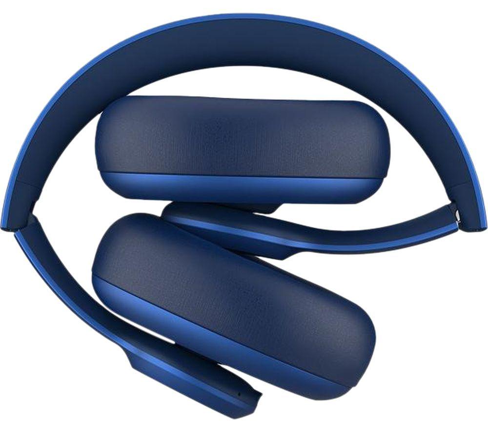 FRESH N REBEL Clam Ace Wireless Bluetooth Noise-Cancelling Headphones - True Blue image number 4 of 7