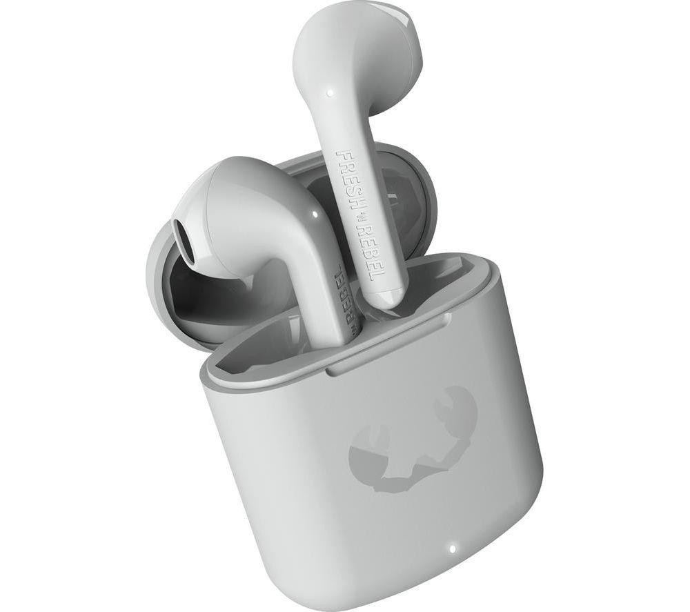 FRESH N REBEL Twins Core Wireless Bluetooth Earbuds - Ice Grey image number 3 of 6
