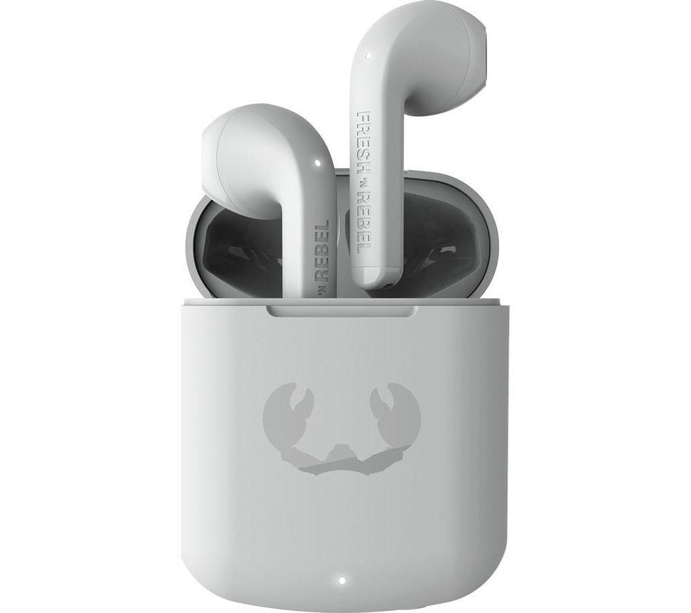 FRESH N REBEL Twins Core Wireless Bluetooth Earbuds - Ice Grey image number 4 of 6
