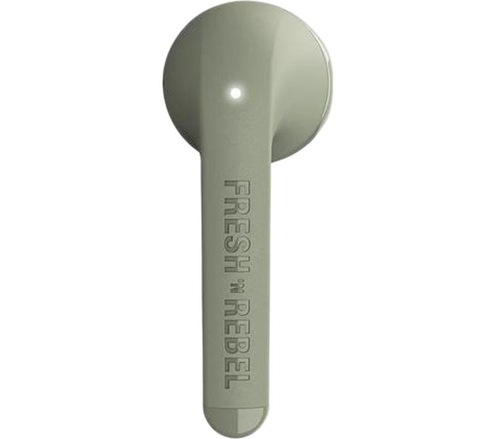 FRESH N REBEL Twins Core Wireless Bluetooth Earbuds - Dried Green image number 5 of 7