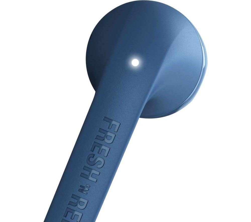 FRESH N REBEL Twins Core Wireless Bluetooth Earbuds - Steel Blue image number 5 of 5