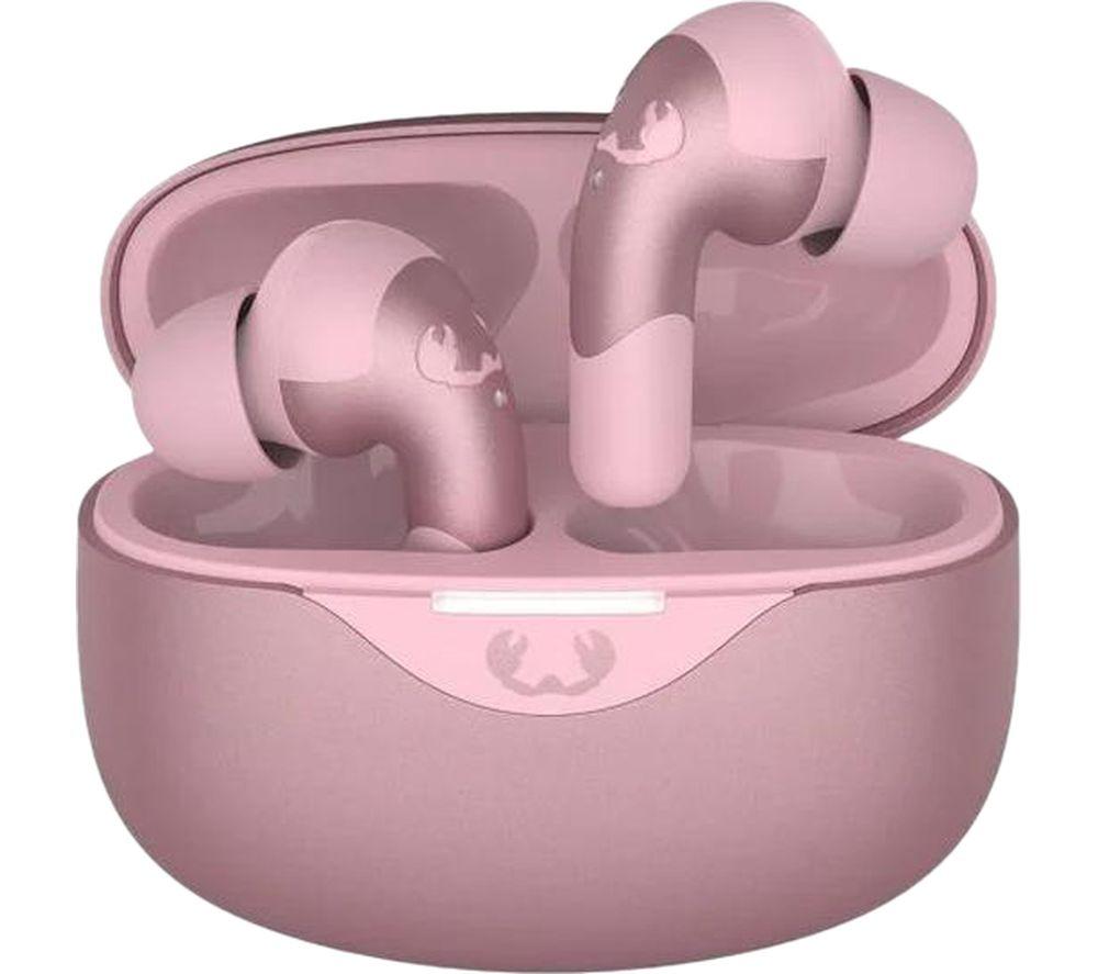 FRESH N REBEL Twins Ace Wireless Bluetooth Noise-Cancelling Earbuds - Pastel Pink image number 4 of 5